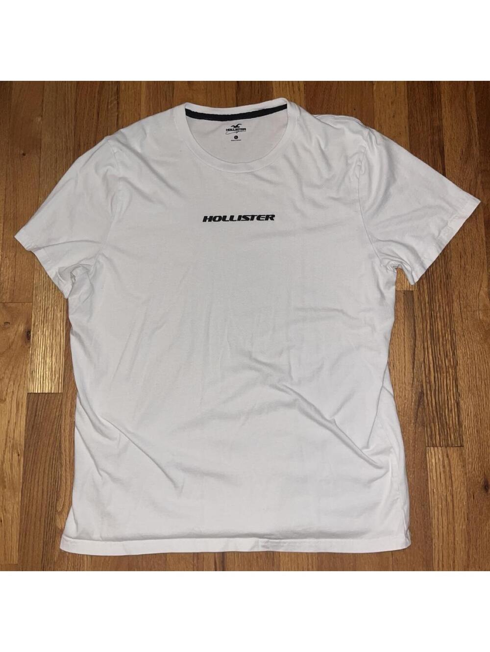 Hollister Co Men's White Tshirt